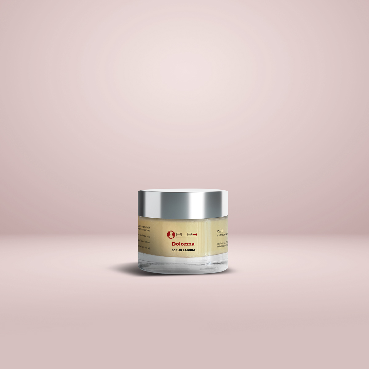 Vaso Dolcezza Scrub Labbra di Pure Italia