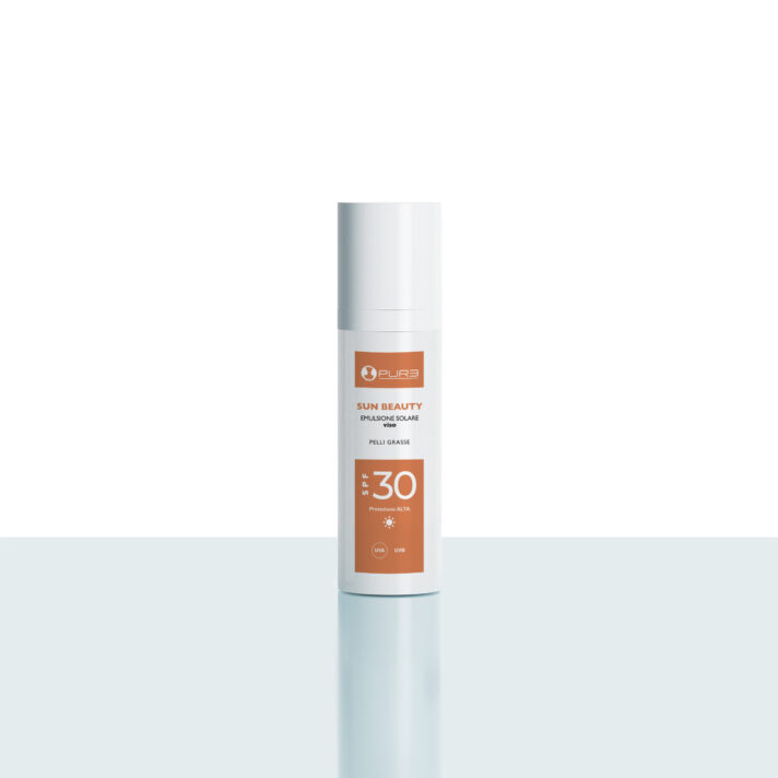 Sun Beauty emulsione solare viso SPF 30 - pelli grasse