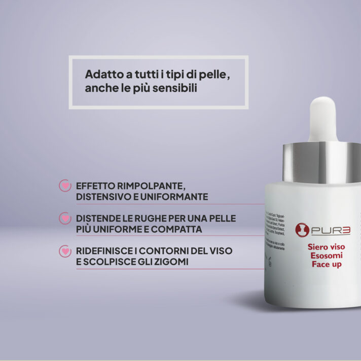 Dettagli Siero Viso Esosomi Face Up di Pure Italia